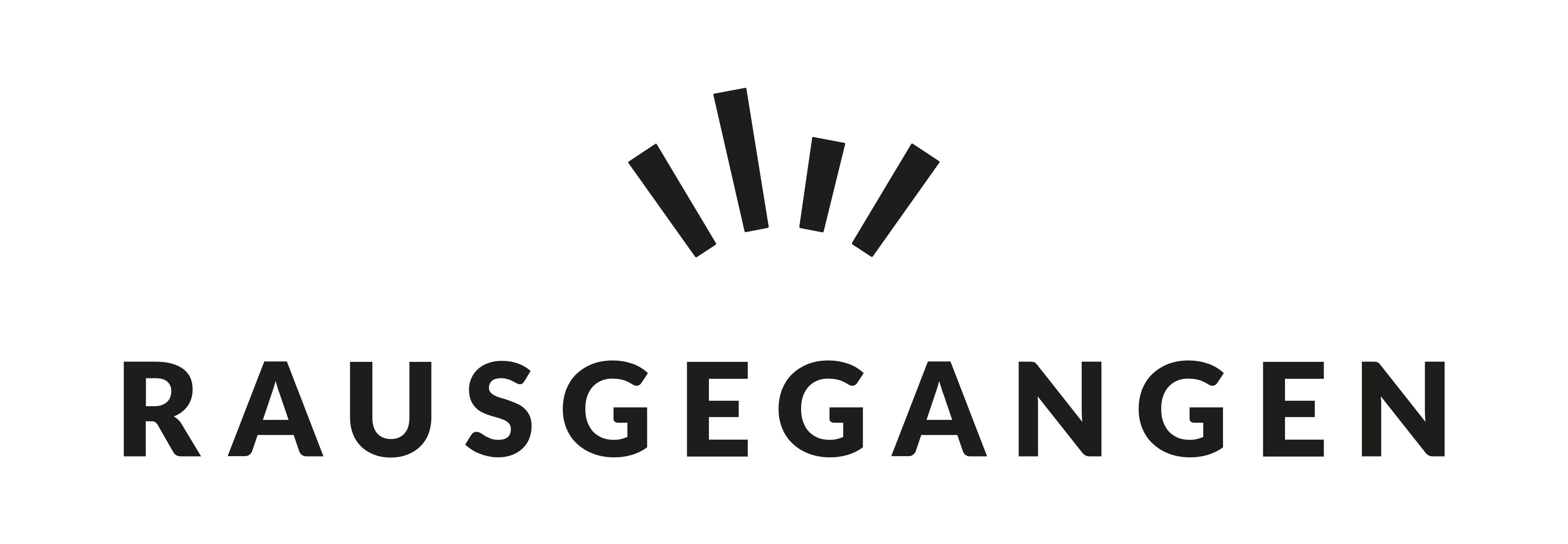 rausgegangen